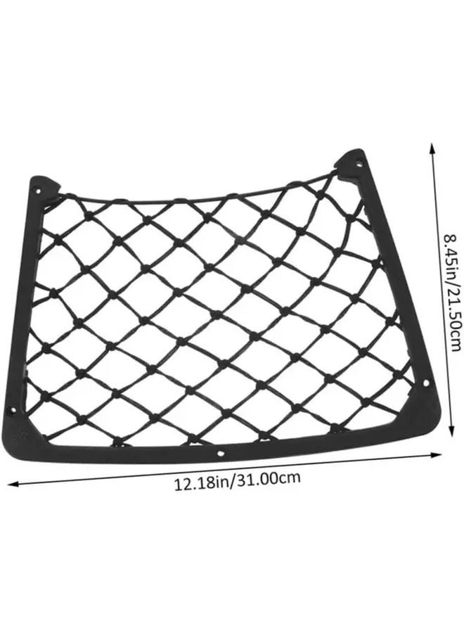 3pcs Heavy Duty Car Mesh Net Organizer With Sturdy Frame For SUV Truck Van - Image 3